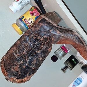 Corral Shoes Womens Size 7.5 Brown Leather Western Boots *Read*